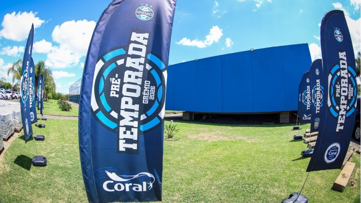Grêmio anuncia renovação com patrocinadora para a temporada