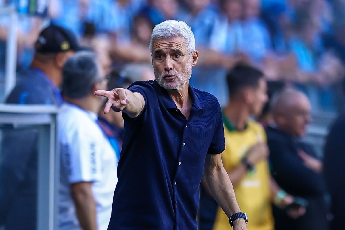 Grêmio x Coritiba Luis Castro