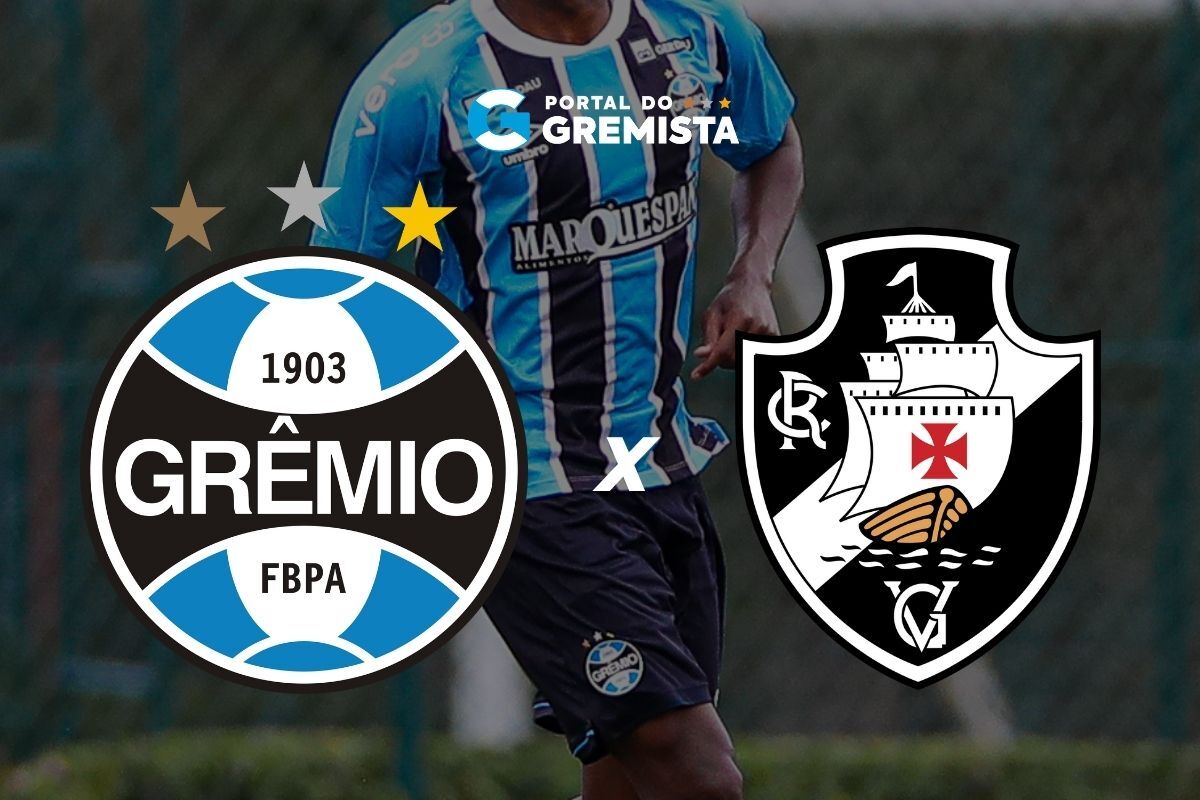 Onde assistir Grêmio x Vasco pelo Brasileirão Sub-20