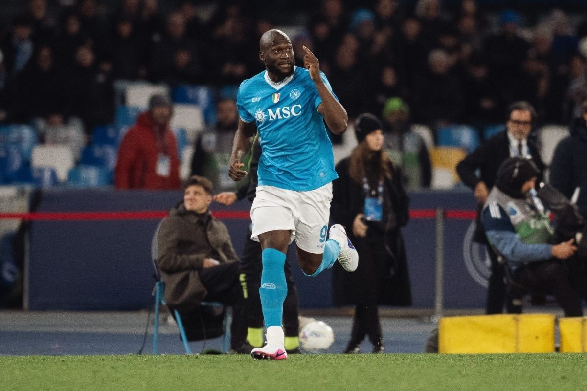 Lukaku atacante do Napoli e selecao da Bélgica 