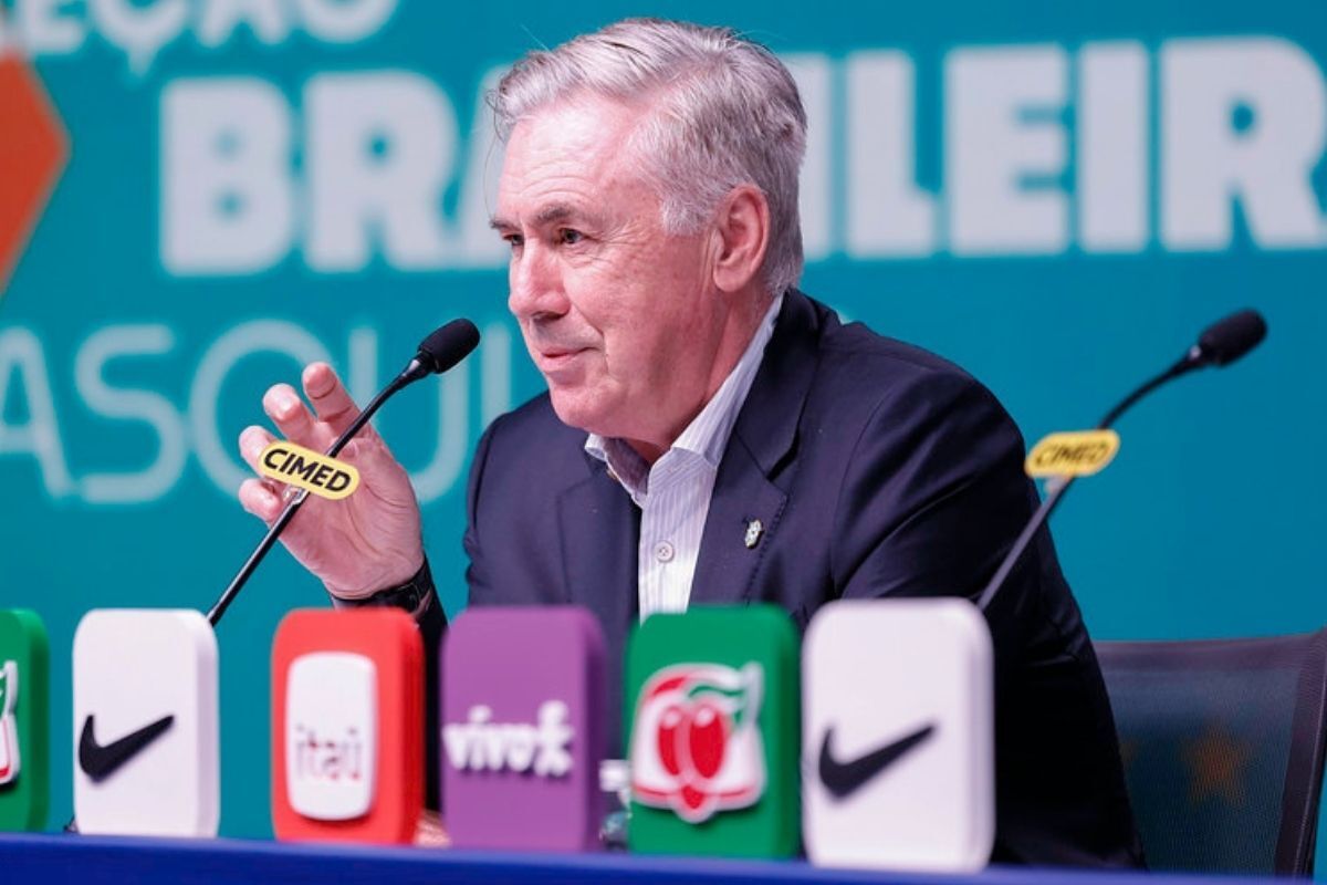 Ancelotti técnico da Seleção Brasileira