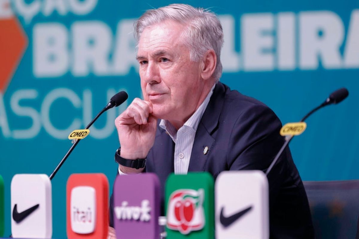 Ancelotti técnico da Seleção Brasileira