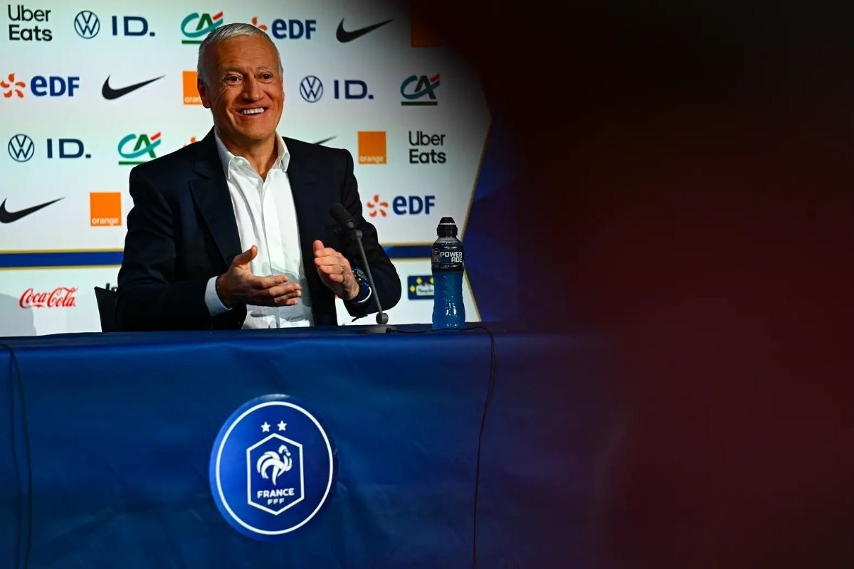 Didier Deschamps técnico da selecao Francesa 