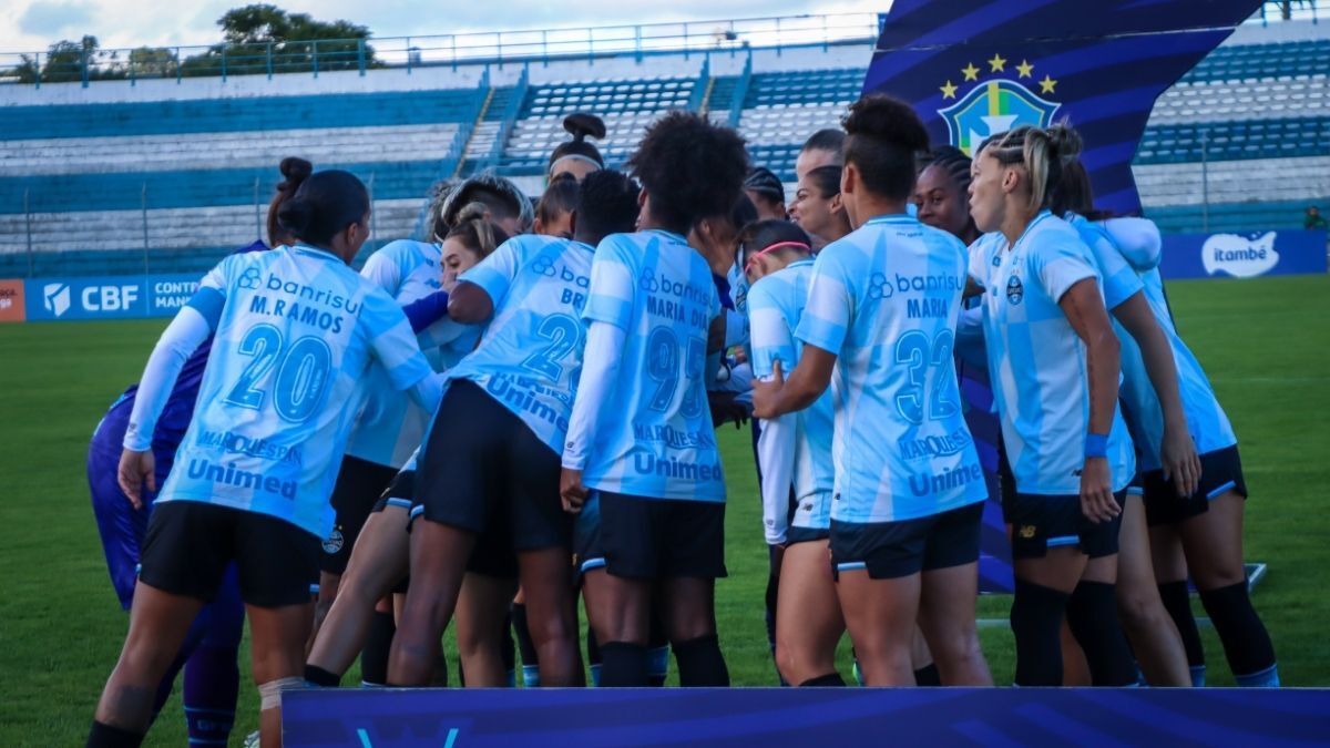 Grêmio, Juventude, Brasileirão Feminino, Maria Dias, Laurinha, Mosqueteiras, Esmeraldas, Montanha dos Vinhedos, expulsão, Série A1 Feminino