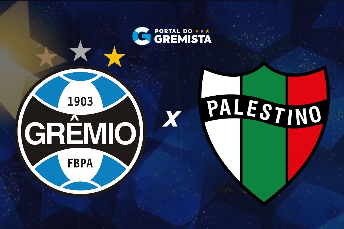 Grêmio x Palestino: onde assistir ao vivo, escalações e horário do jogo - Portal do Gremista