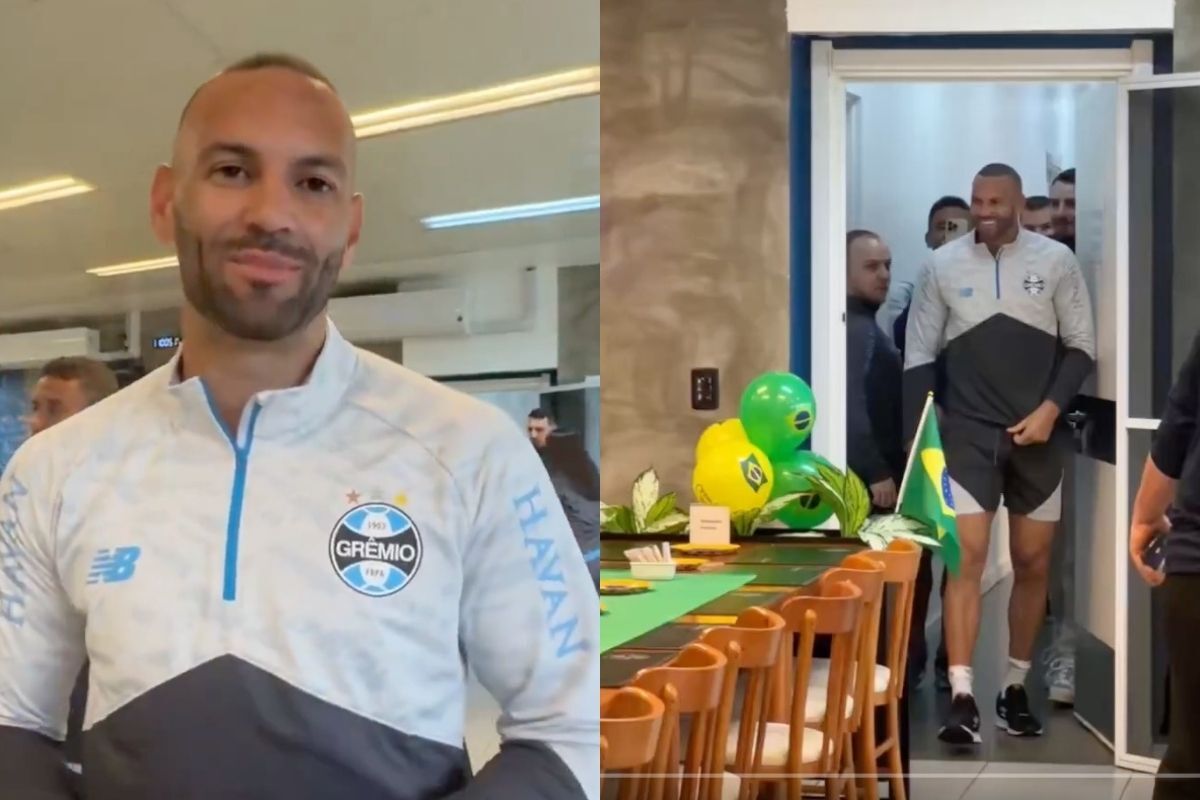 Video: Grêmio faz surpresa para Weverton após convocação para a Copa do Mundo - Portal do Gremista