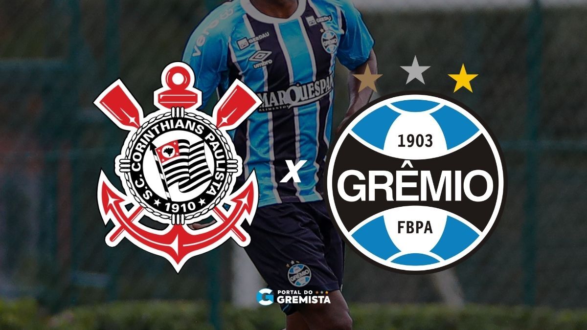 Saiba onde assistir AO VIVO Corinthians x Grêmio pelo Brasileiro Sub-17 - Portal do Gremista