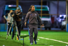 Grêmio desafia São Paulo por feito inédito no Brasileirão Feminino - Grêmio Feminino x São Paulo Jessica Lima, treinadora do Grêmio Feminino