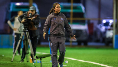 Jessica Lima, treinadora do Grêmio Feminino