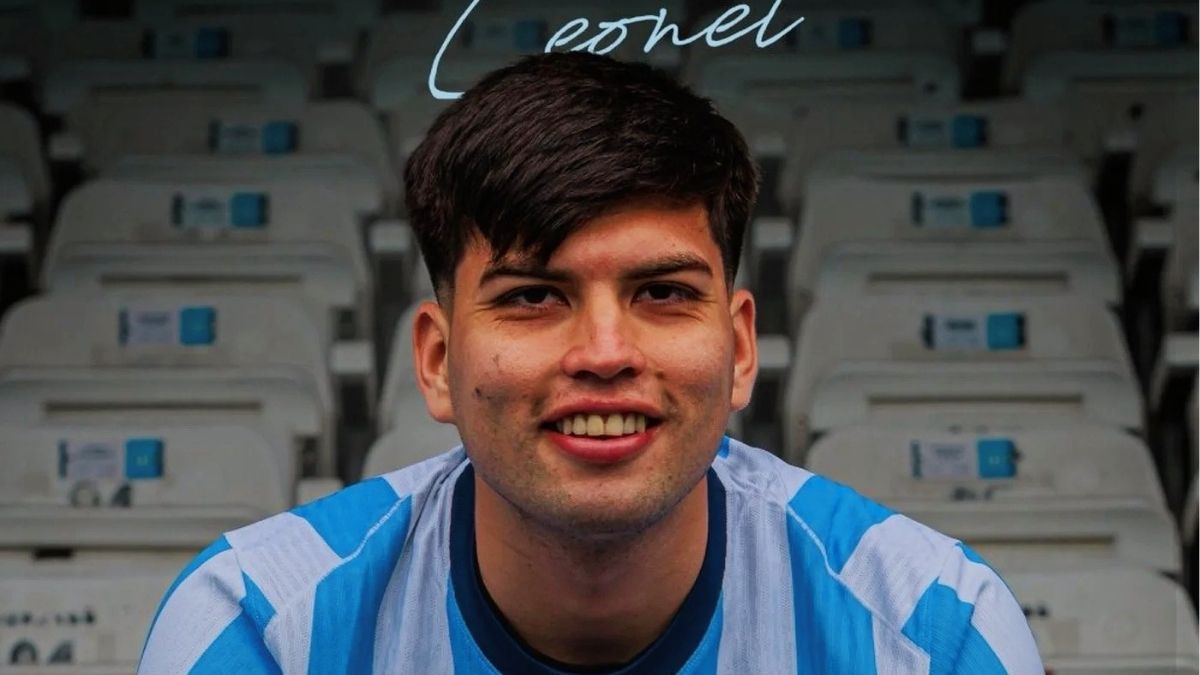 Anuncio ofial de Leonel Pérez no Racing