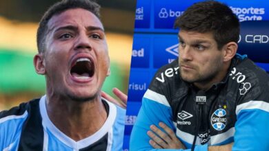 Kannemann e Gustavo Martins disputam uma vaga ao lado de Wallace na zaga do Grêmio. Números mostram diferenças importantes entre os defensores.